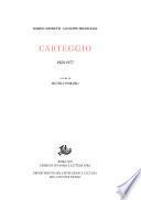 Carteggio