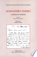 Carteggio inedito