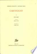 Carteggio vol. I, 1913-1927