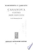 Casanova contro Don Giovanni
