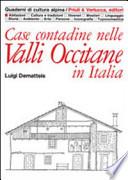Case contadine nelle valli occitane in Italia