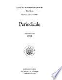 Catalog of Copyright Entries