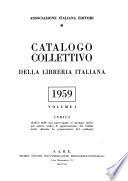 Catalogo collettivo della libreria italiana, 1959: Indici