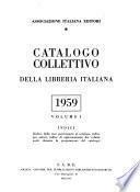 Catalogo collettivo della libreria Italiana