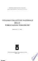 Catalogo collettivo nazionale delle pubblicazioni periodiche: A-Indexer