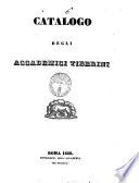 Catalogo degli Accademici Tiberini
