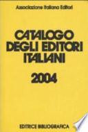 Catalogo degli editori italiani 2004
