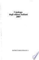 Catalogo degli editori italiani