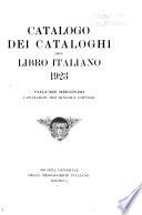 Catalogo dei Cataloghi del Libro Italano
