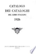 Catalogo dei Cataloghi del Libro Italano