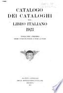 Catalogo dei Cataloghi del Libro Italano