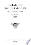 Catalogo dei cataloghi del libro italiano