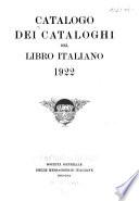 Catalogo dei cataloghi del libro italiano