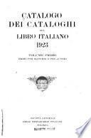 Catalogo dei cataloghi del libro italiano