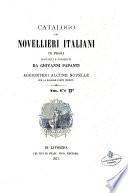 Catalogo dei novellieri italiani in prosa raccolti e posseduti da Giovanni Papanti