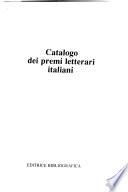 Catalogo dei premi letterari italiani
