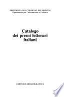 Catalogo dei premi letterari italiani