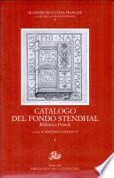 Catalogo del fondo Stendhal