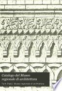 Catalogo del Museo regionale di architettura