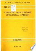 Catalogo dell'editoria linguistica italiana