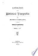 Catalogo della biblioteca topografica del Museo Campano a cura di Angelo Broccoli