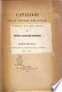 Catalogo della insigne biblioteca appartenuta alla chiara memoria del principe Don Baldassarre Boncompagni. Parte 2, Archeologia, letteratura, storia, ecc