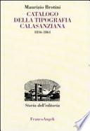 Catalogo della Tipografia Calasanziana