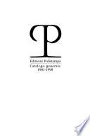 Catalogo generale, 1981-1998