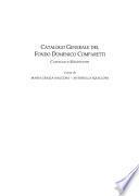 Catalogo generale del fondo Domenico Comparetti