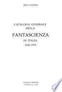Catalogo generale della fantascienza in Italia, 1930-1979