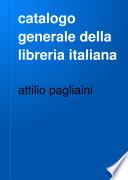 catalogo generale della libreria italiana