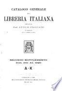 Catalogo generale della libreria italiana...