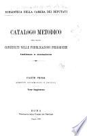 Catalogo metodico degli scritti contenuti nelle publicazioni periodiche italiane e straniere