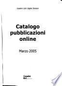 Catalogo pubblicazioni online