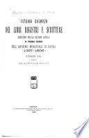Catalogo ragionato dei libri registri e scritture esistenti nella sezione antica o prima serie dell'Archivio Municipale di Napoli (1387-1806)