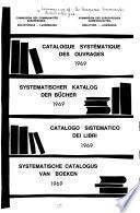 Catalogo sistematico dei libri