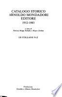 Catalogo storico Arnoldo Mondadori editore, 1912-1983: Le collane, N-Z