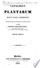Catalogus plantarum Horti regii parisiensis