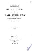 Catechismo del senso comune