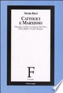 Cattolici e marxismo