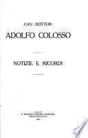 Cavaliere dottor Adolfo Colosso