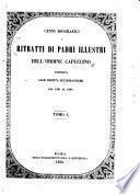 Cenni biografici e ritratti di padri illustri dell'ordine capuccino