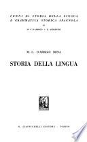 Cenni di storia della lingua e grammatica storica spagnola, di M. C. D'Arrigo e E. Albertini