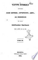 Cenni storici intorno alle lettere, invenzioni, arti, commercio e spettacoli teatrali
