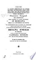 Cenni su quanto ammettevano gli antichi riguardo all' influenza degli astri sull'nomo, non che qualche parola sulle idee dei moderni intorno allo stesso argomento