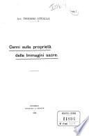 Cenni sulla proprietà delle immagini sacre