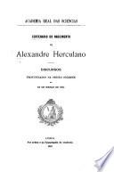 Centenario do nascimento de Alexandre Herculano