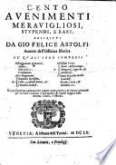 Cento avenimenti meravigliosi, stupendi e rari