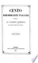 Cento rimembranze italiane