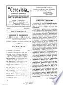 Cerevisia Rassegna periodica della produzione e del commercio della birra, del malto, del luppolo, del freddo, delle acque gassate e dei prodotti della macinazione